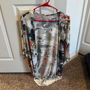 Floral cardigan